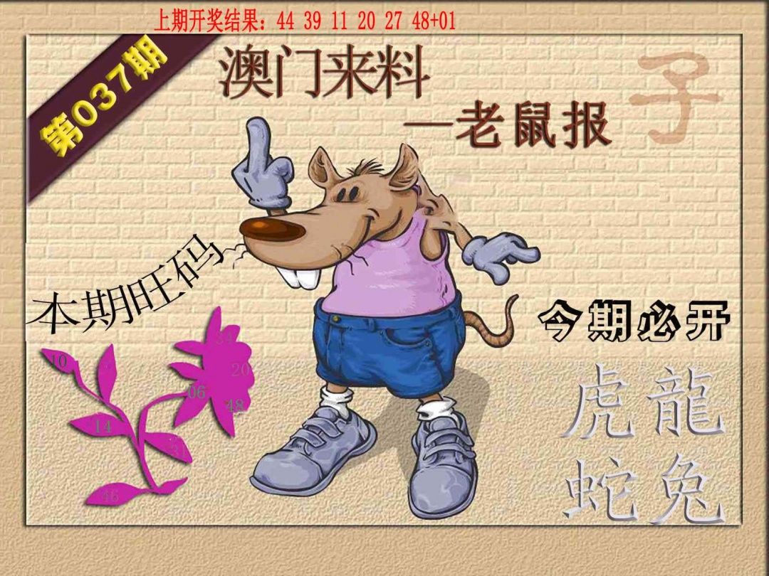 037期(来料)鼠报[图]