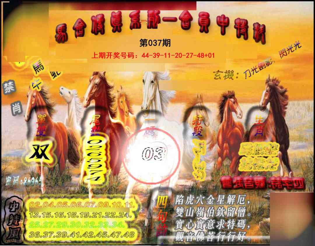 037期马会传真-会员报[图]
