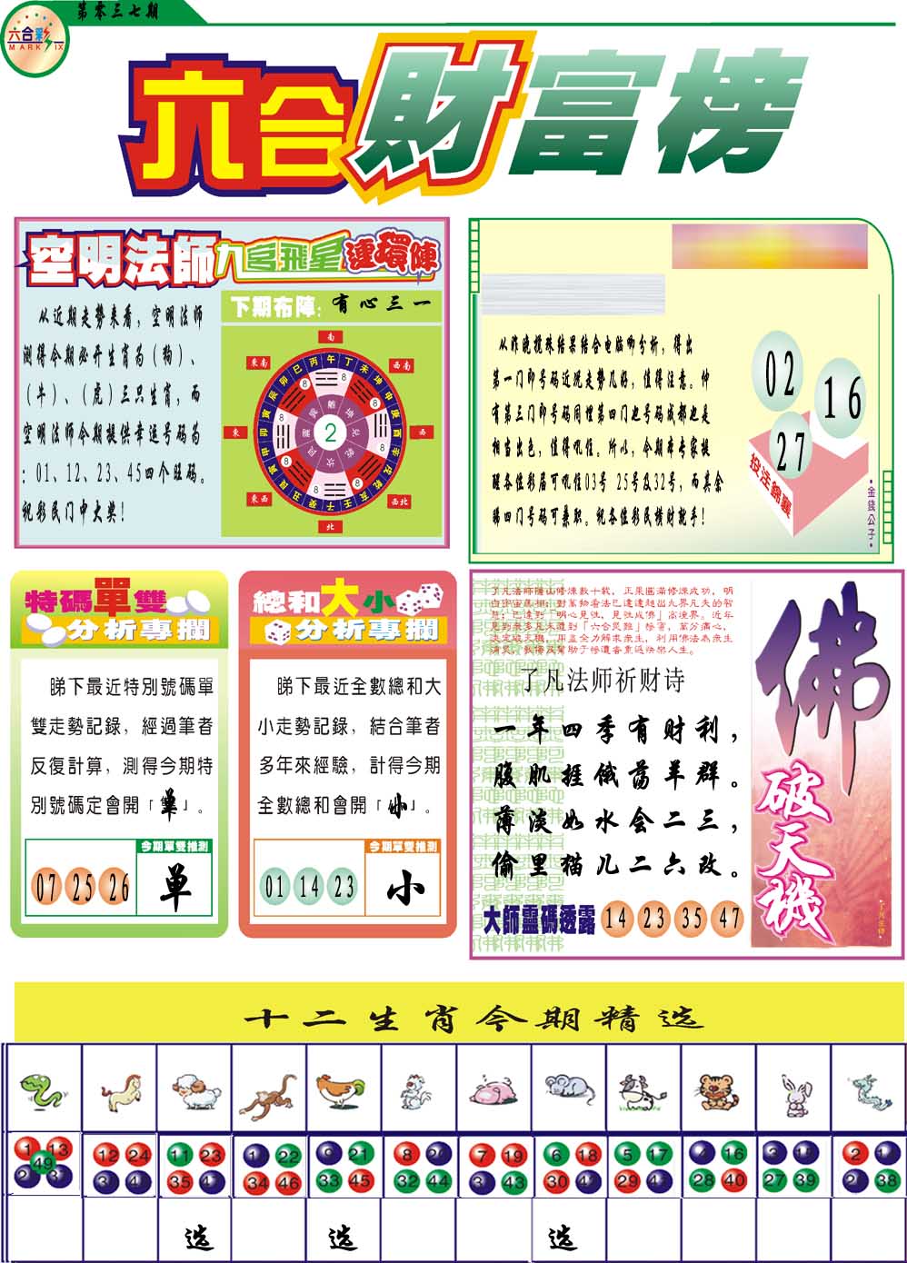 037期财富榜[图]