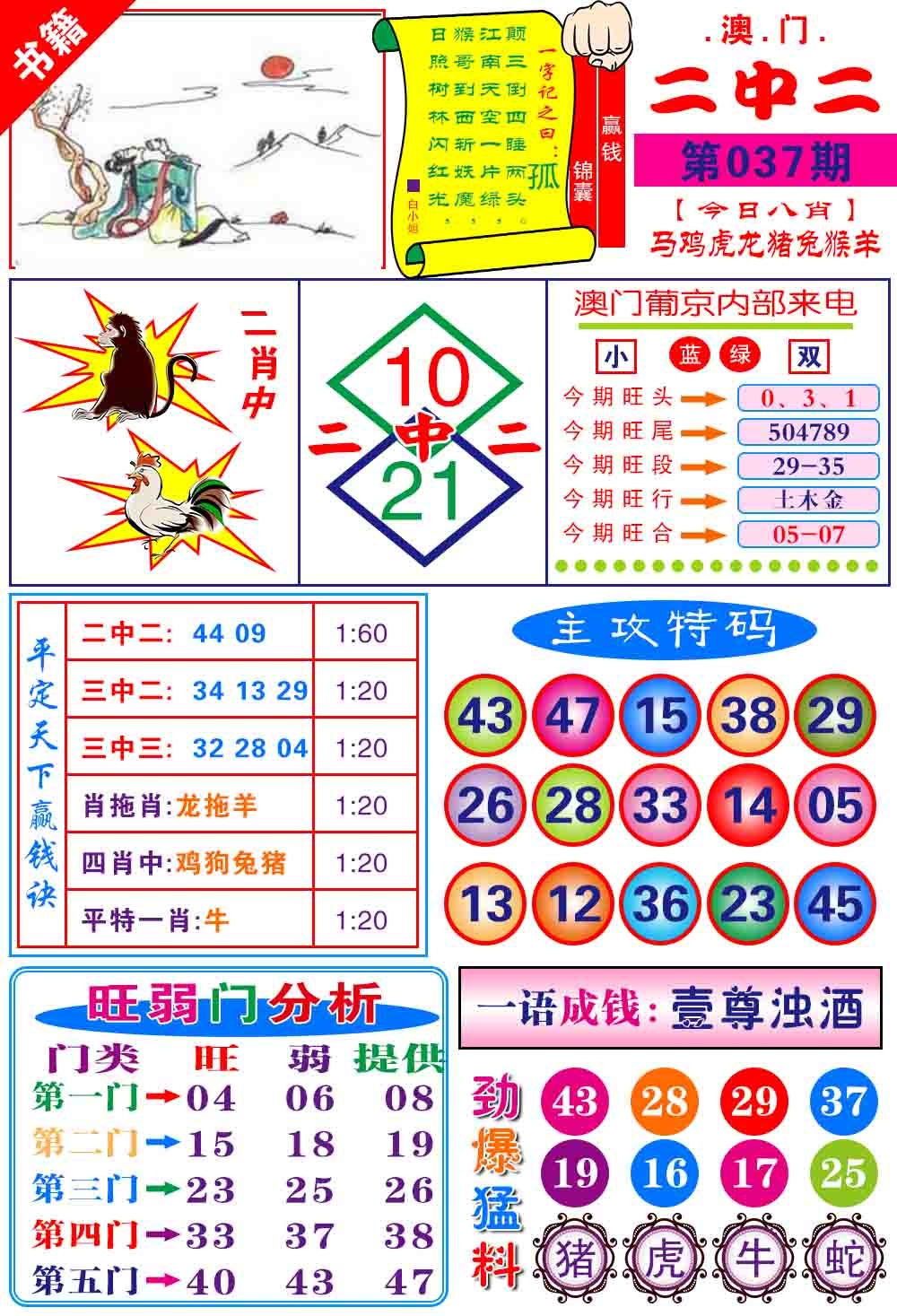 037期澳门平天下[图]