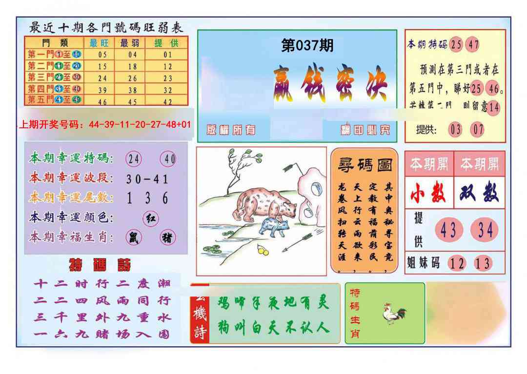 037期九龍赢钱密决(推荐)[图]