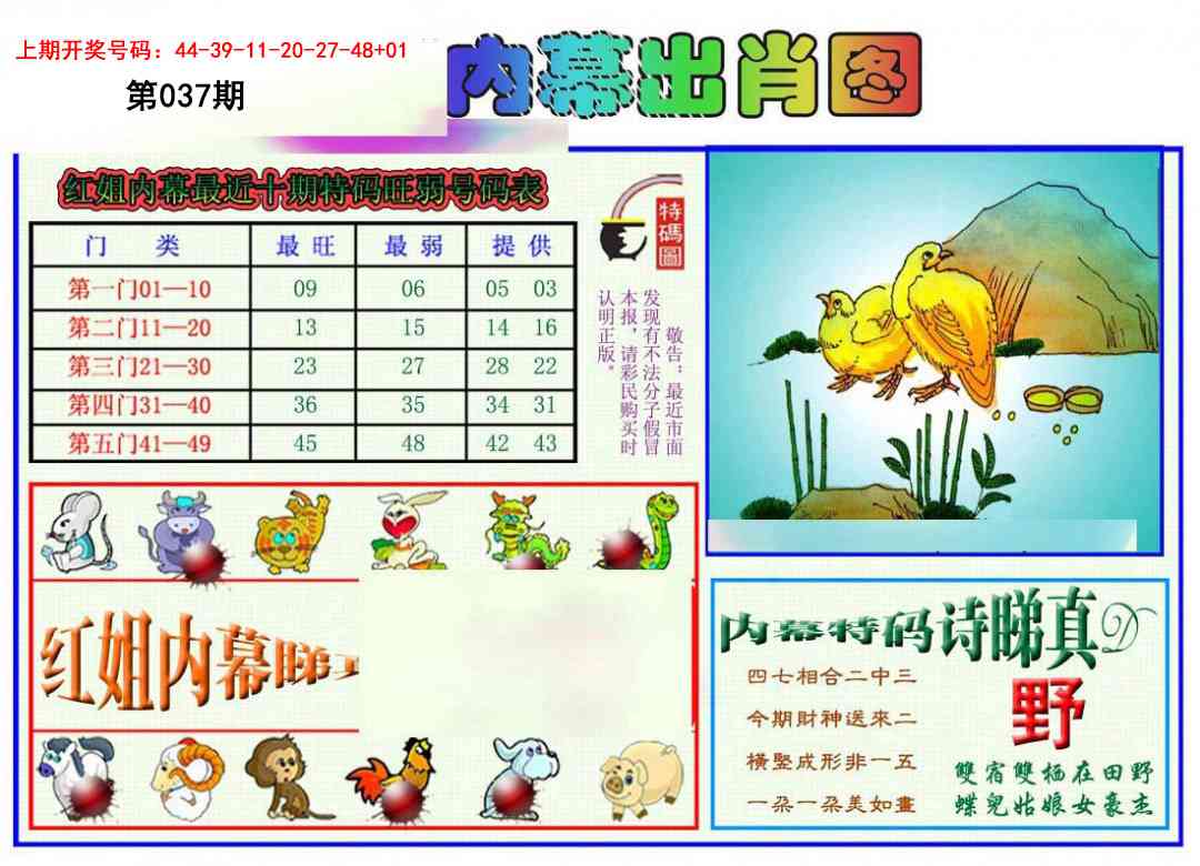 037期红姐内幕出肖[图]